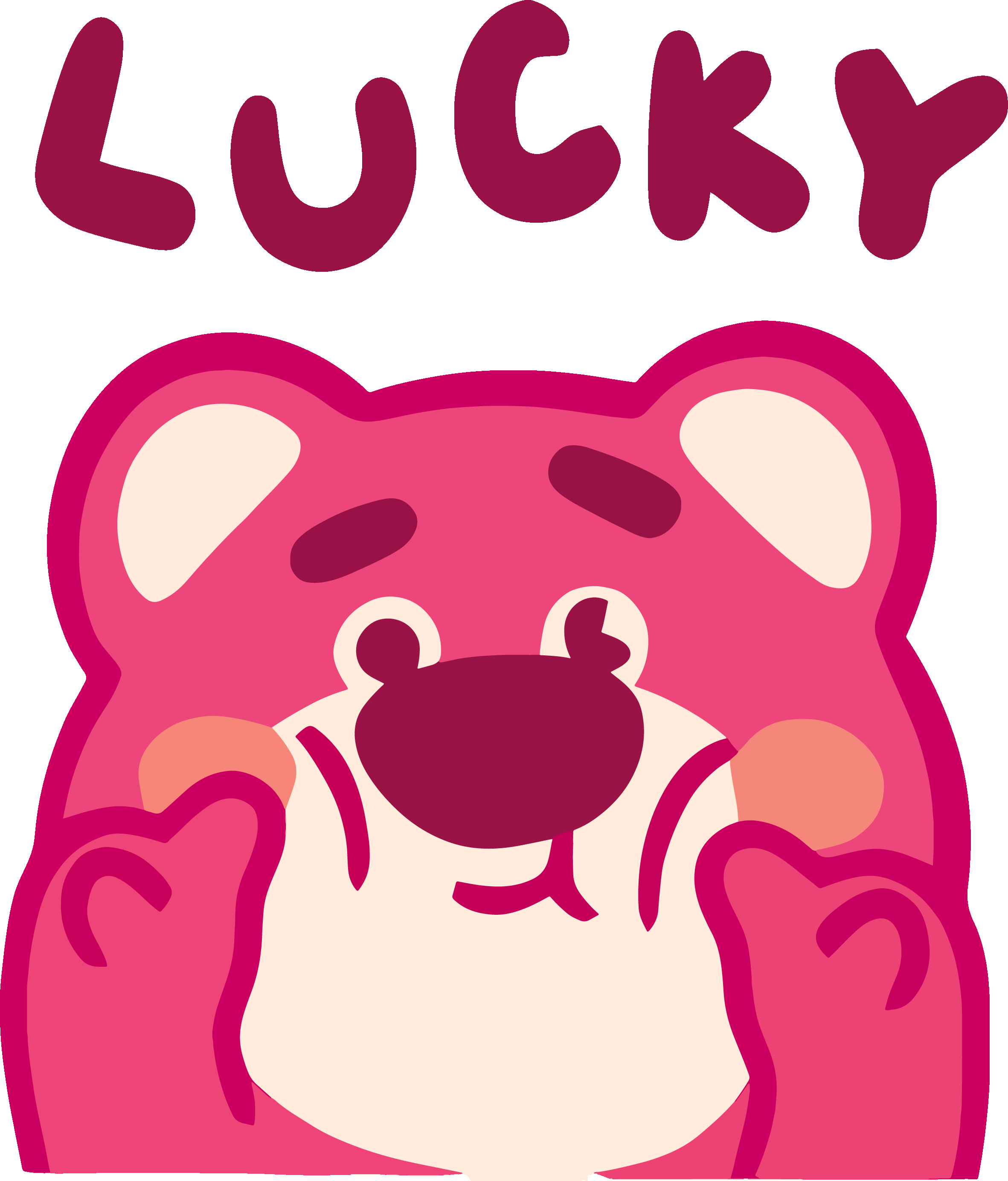 Lucky Lotso Close-Up Graphic