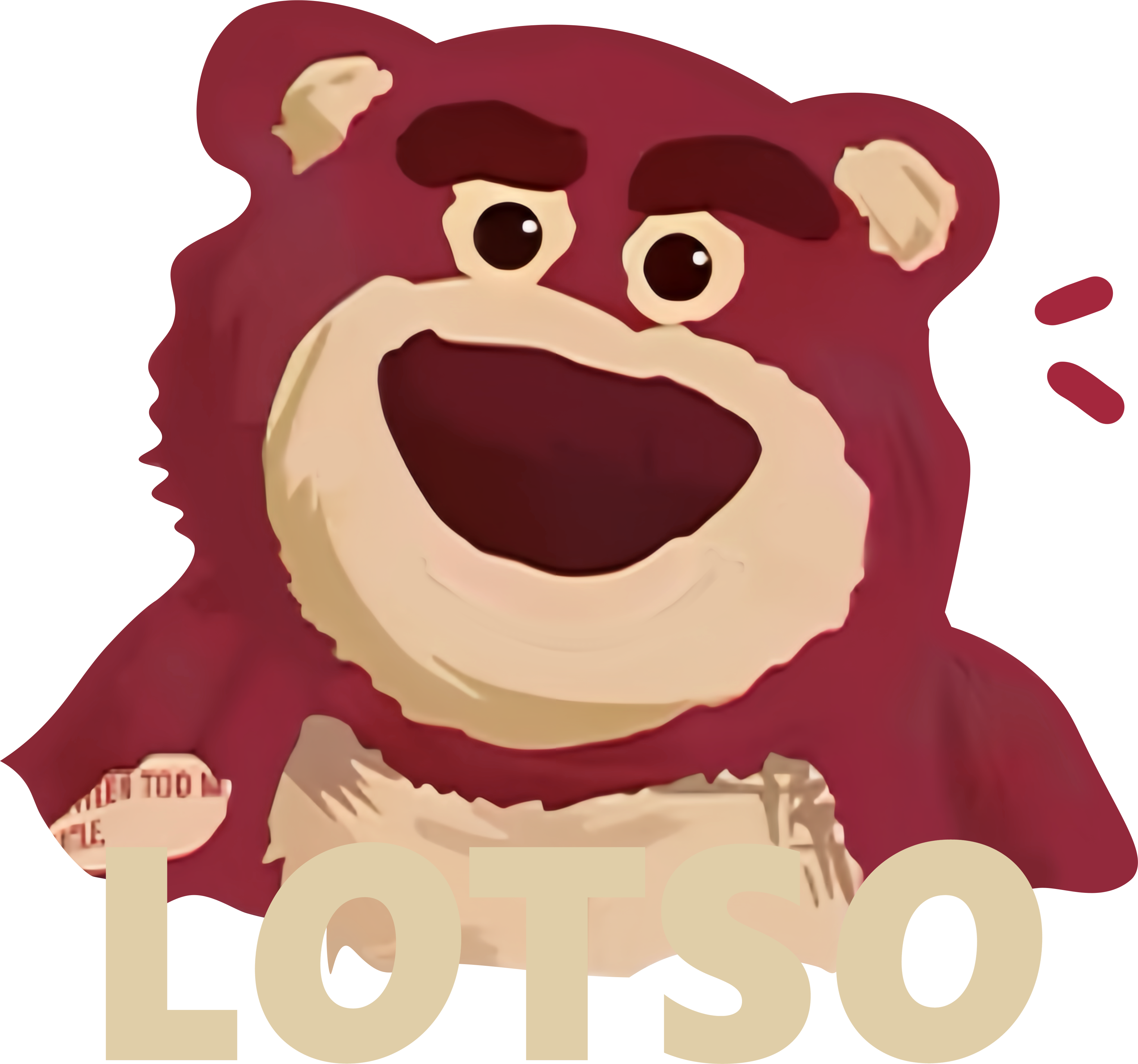 Lotso Close-Up with Bold Name