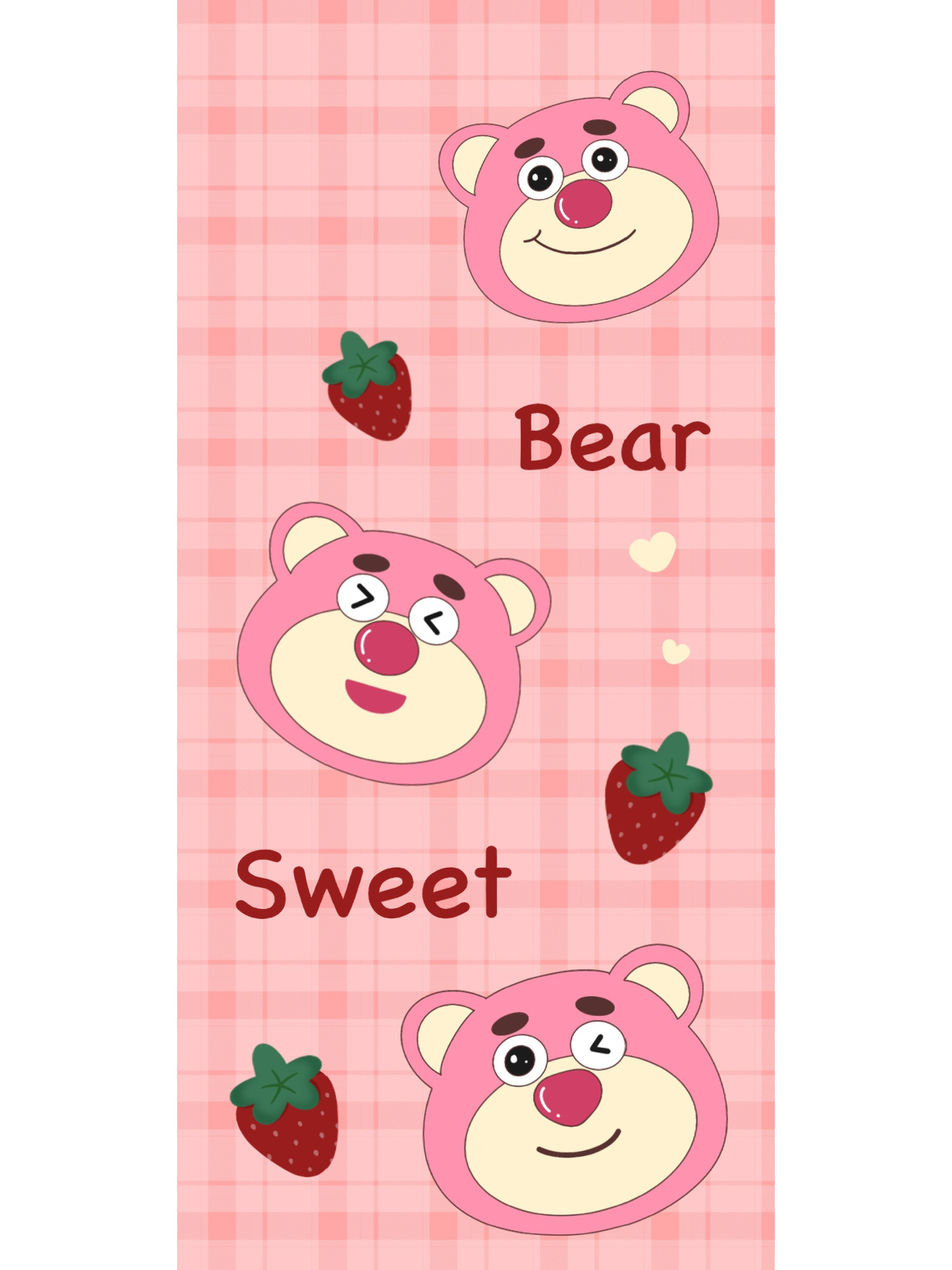 Lotso Bear Sweet Strawberry Graphic