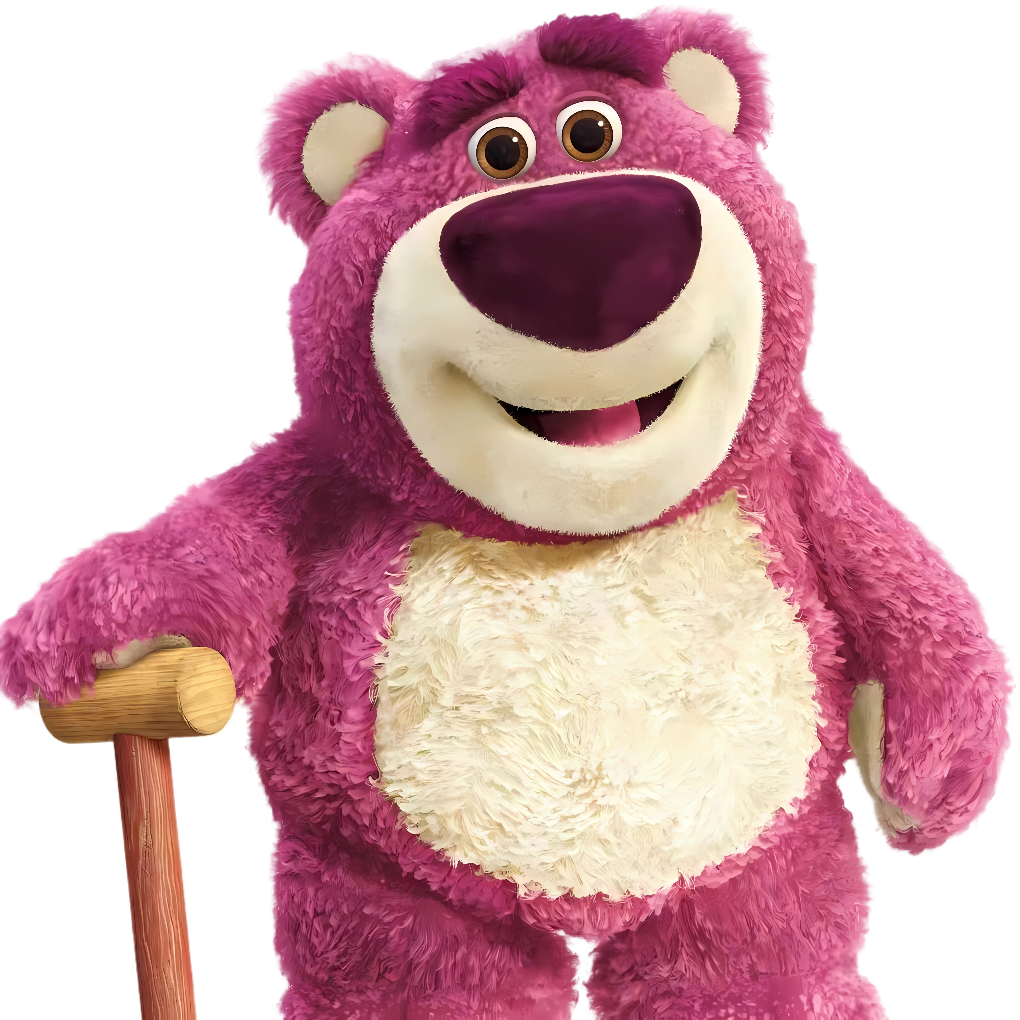 Smiling Lotso with Wooden Cane 136