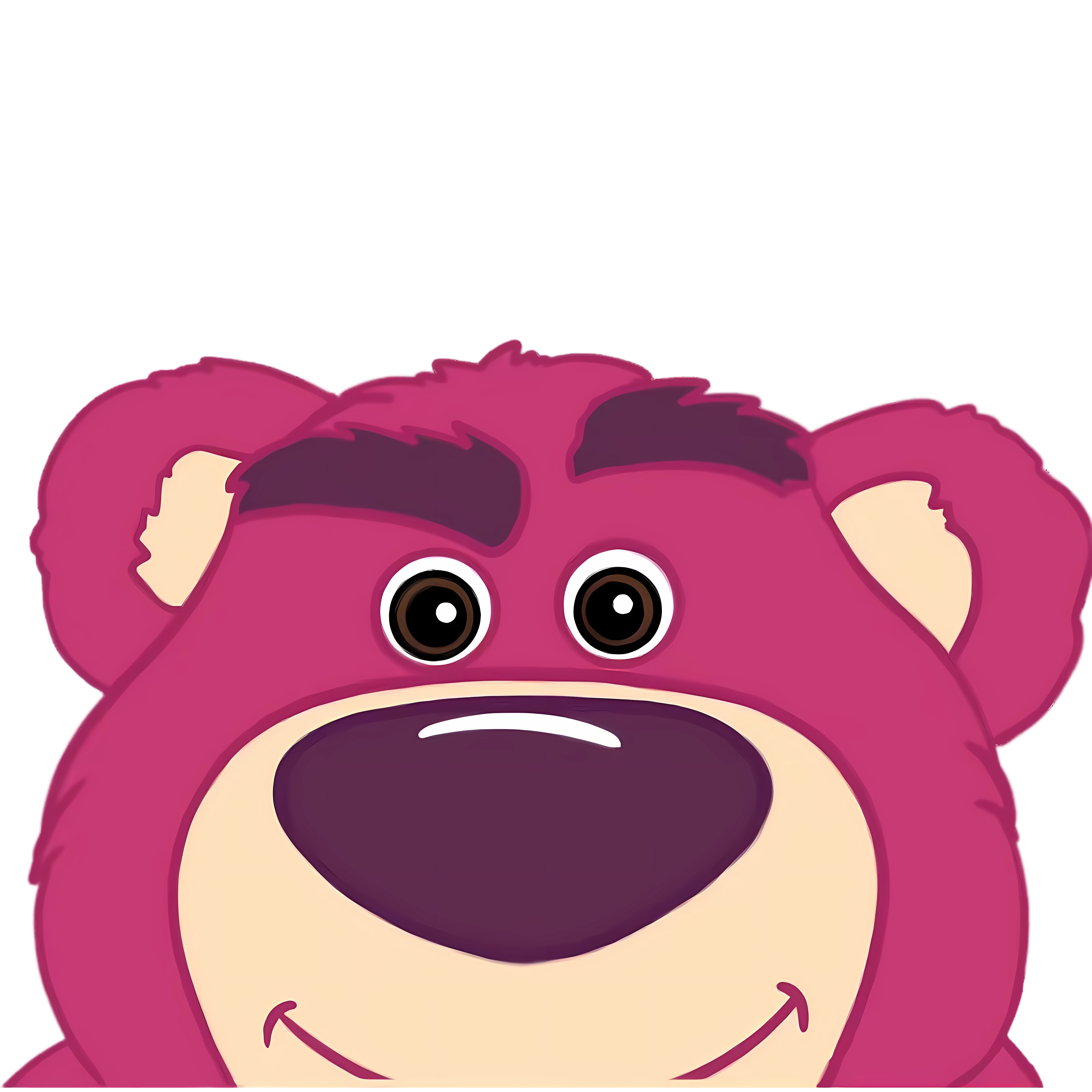 Lotso Face Close-Up Illustration