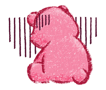 Sad Lotso Facing Away