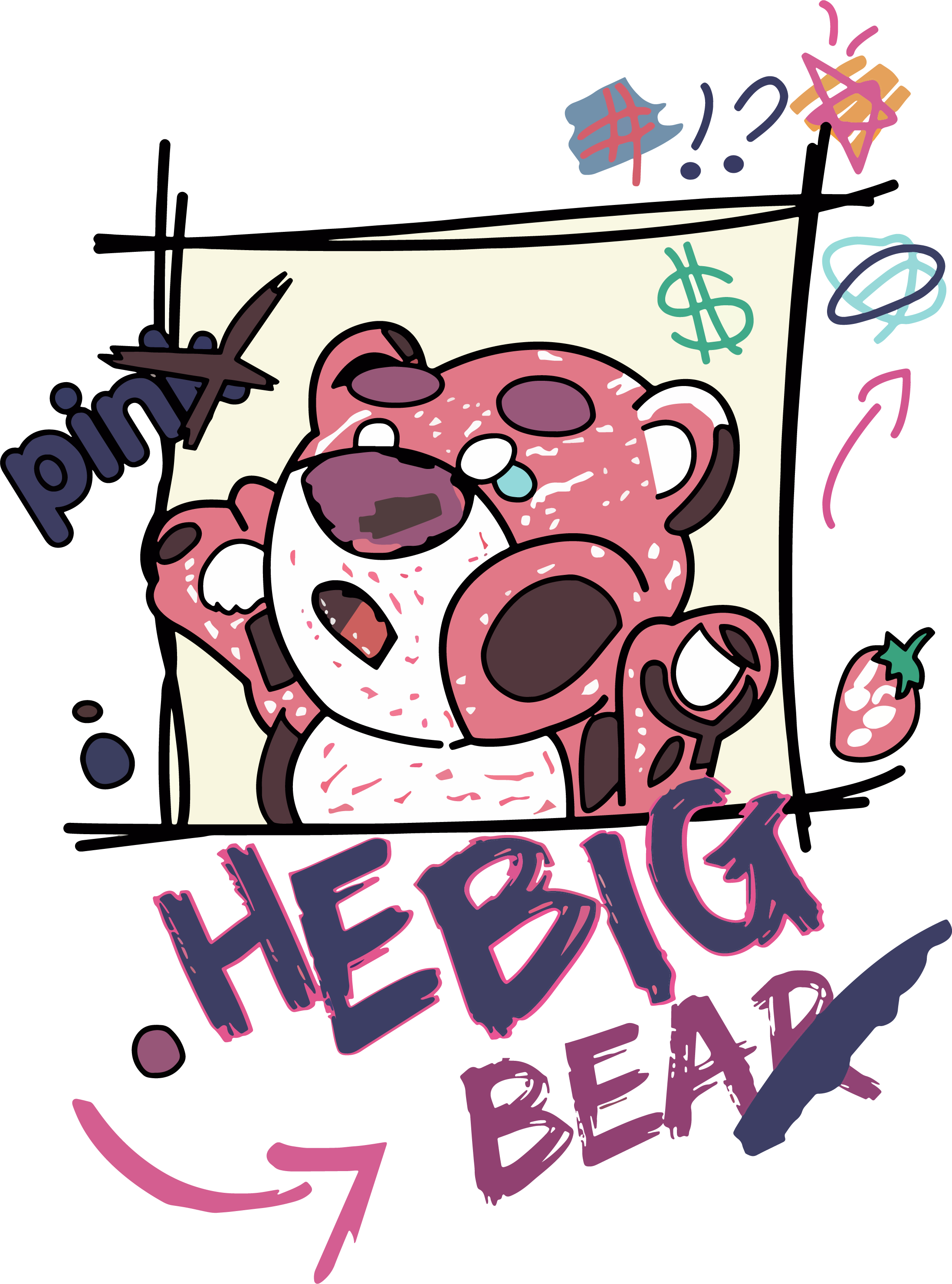Pink Hero Lotso Bear