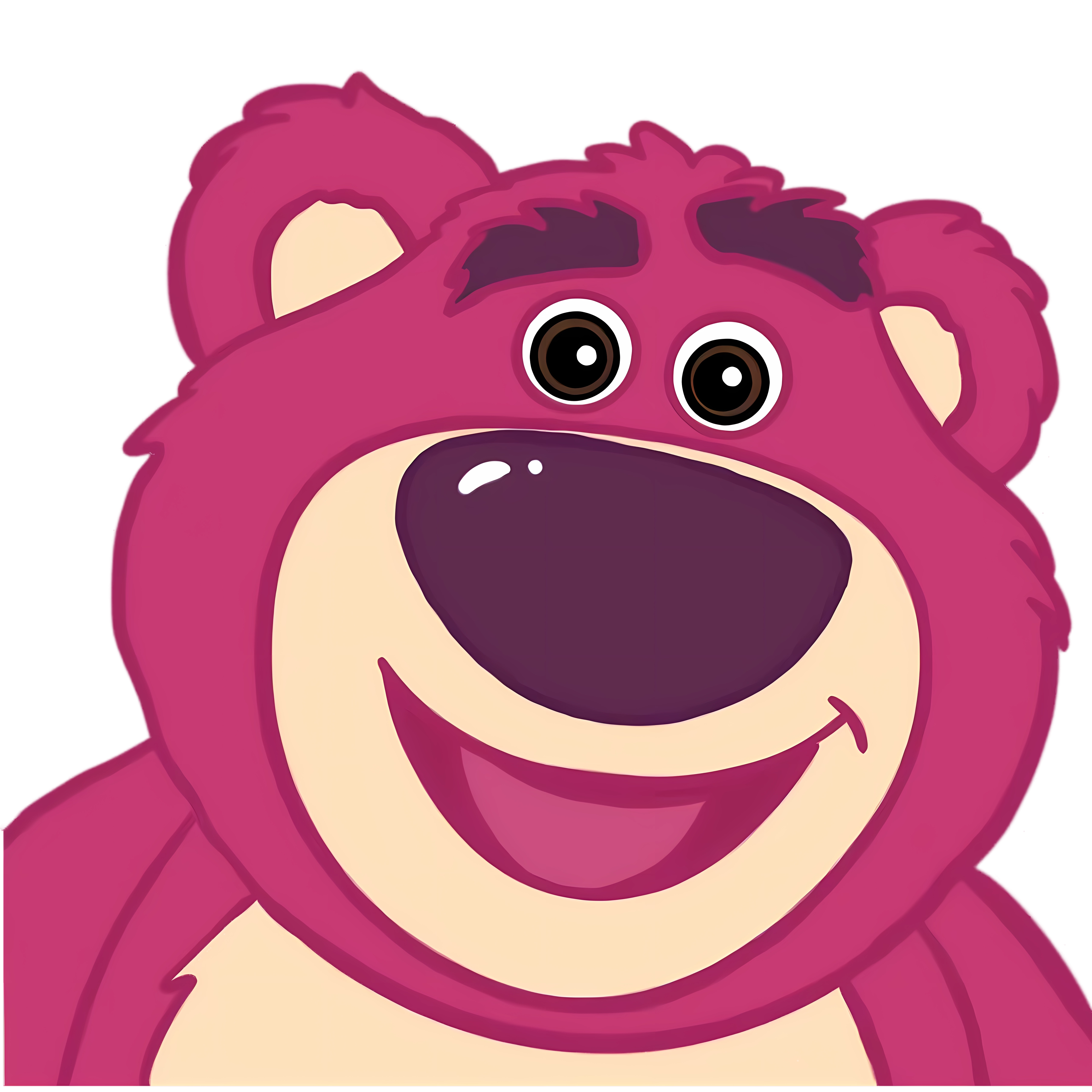 Laughing Lotso Close-Up Illustration