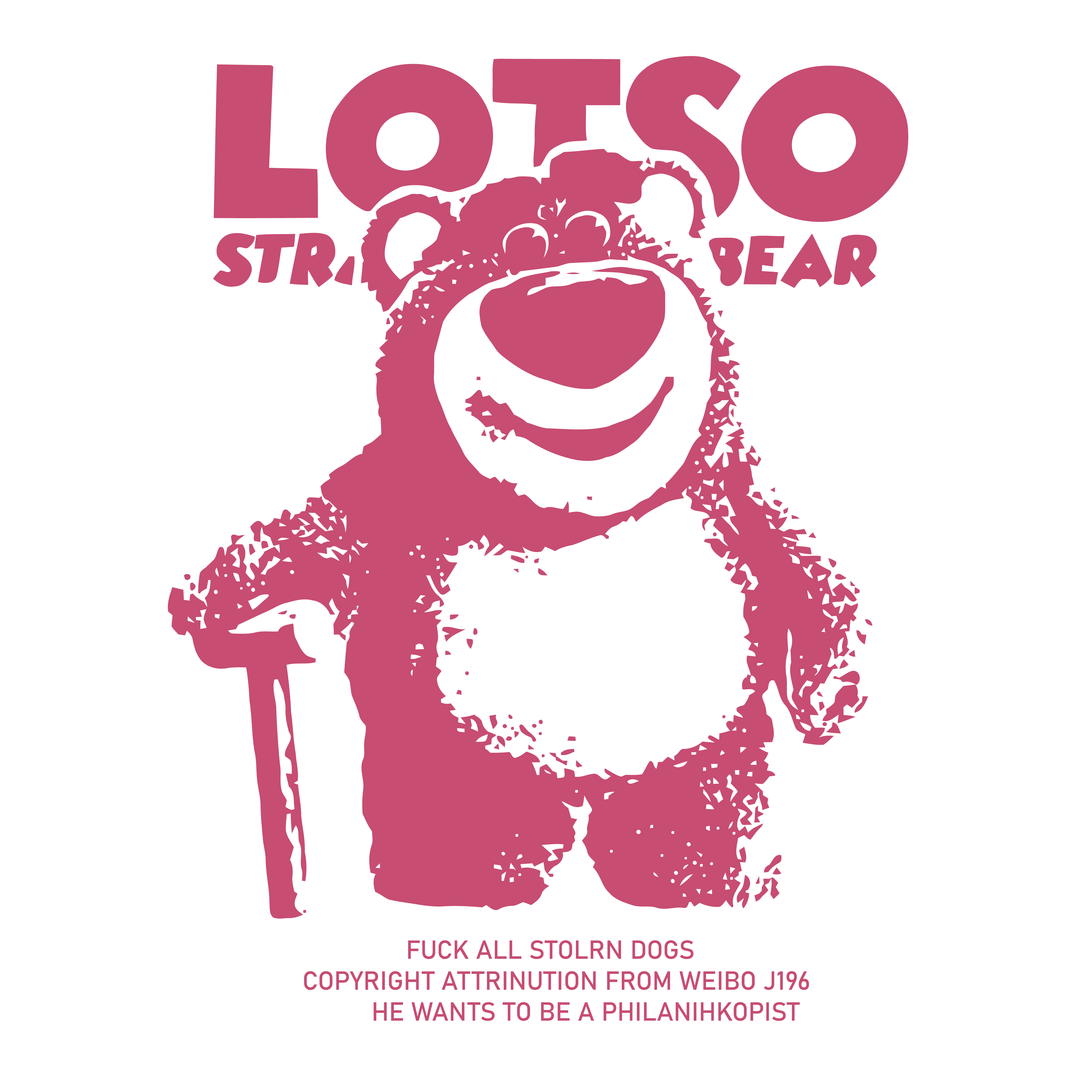 Smiling Lotso Bear Graphic 79