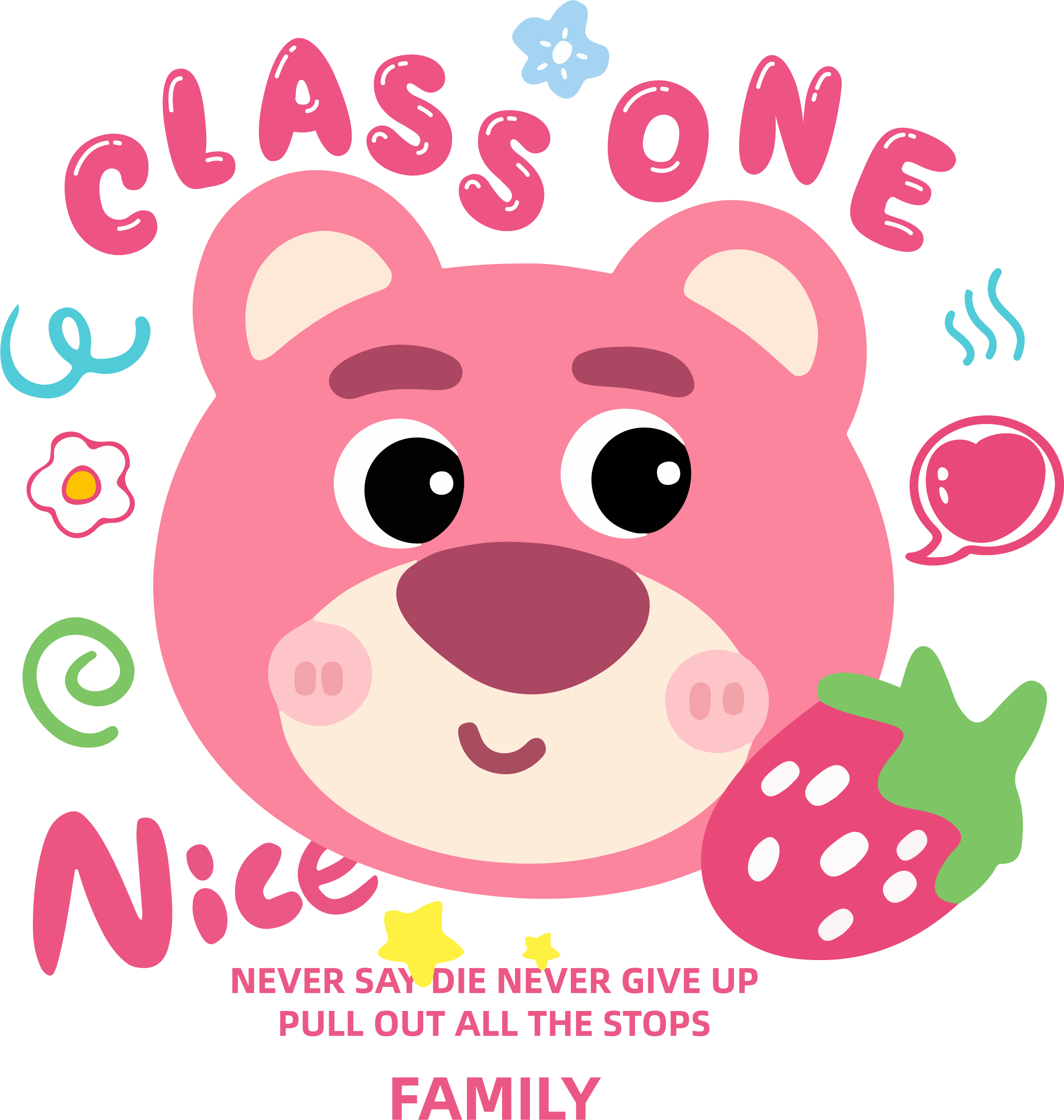 Class One Lotso Strawberry Graphic