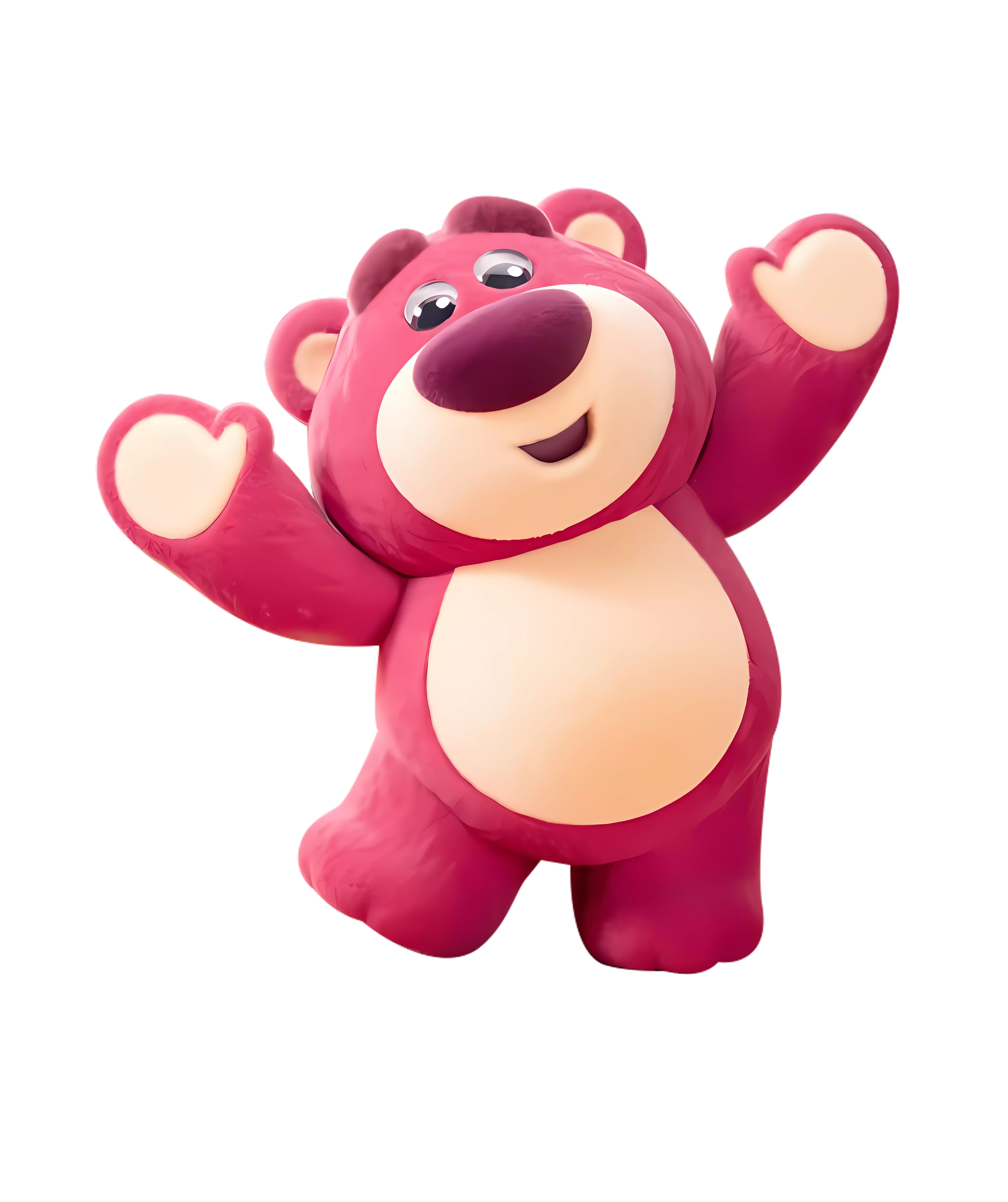Cheerful Lotso with Open Arms