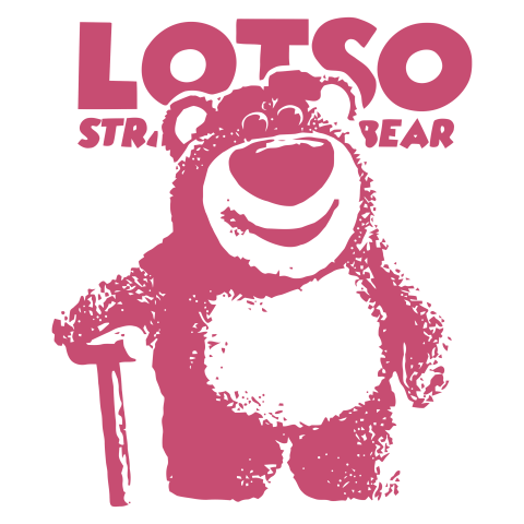 Lotso Strawberry Bear Graphic 132