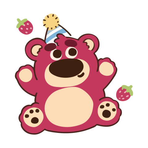 Lotso Birthday Party with Strawberries