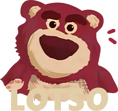Lotso Close-Up with Bold Name