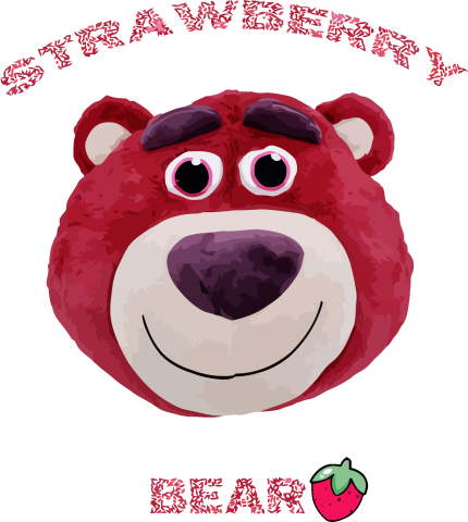 Lotso with Cookie and Strawberry
