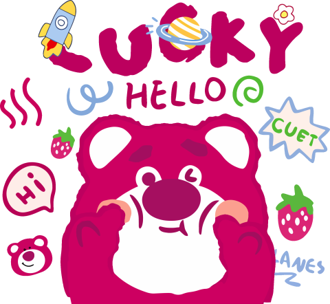 Lotso Lucky Space Adventure Graphic