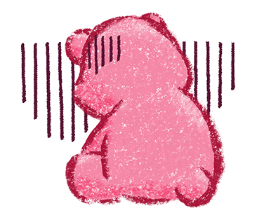 Sad Lotso Facing Away