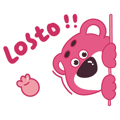 Lotso Holding a Sign Graphic