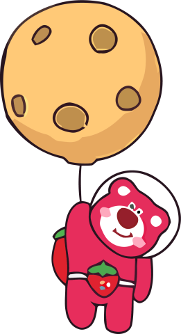 Astronaut Lotso with Moon Balloon