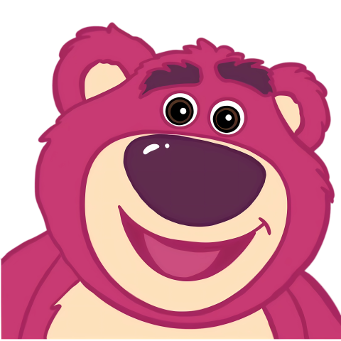 Laughing Lotso Close-Up Illustration