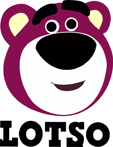 Lotso Smiling Face Graphic