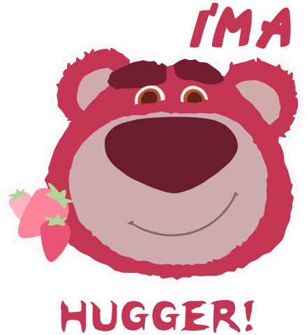 Lotso Hugger Strawberry Graphic
