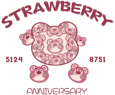 Strawberry Lotso Anniversary Graphic