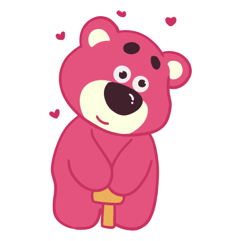Lotso Holding a Small Cane