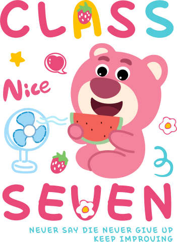 Lotso “Class Seven” Strawberry Graphic